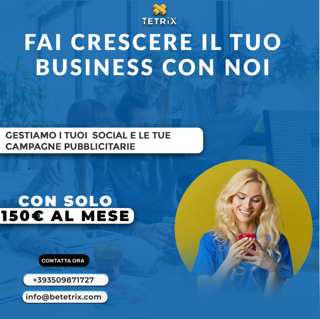 tetrix gestione dei social media 